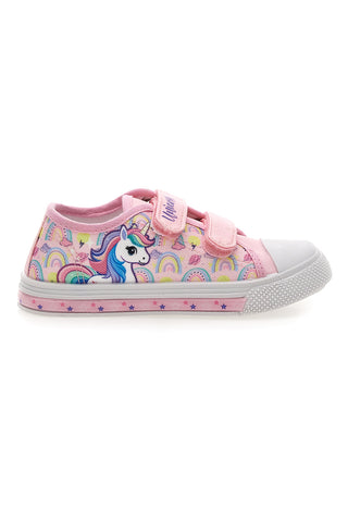 Sneaker rosa con luci Unicorn S8010201T