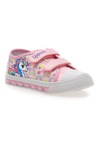 Sneaker rosa con luci Unicorn S8010201T