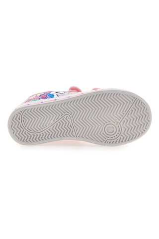 Sneaker rosa con luci Unicorn S8010201T