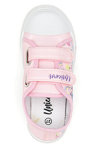 Sneaker rosa con luci Unicorn S8010201T