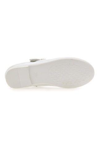 Ballerine perlate con cinturino floreale Grazie girl 392614S