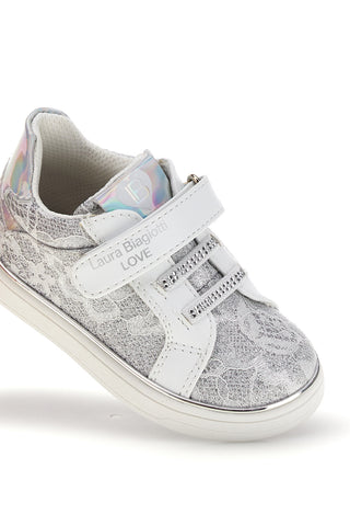 Weiße Riemchenschuhe Laura Biagiotti AG1713216297
