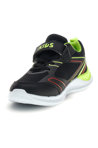 Schwarze Turnschuhe Pitt Kinder PK6857A