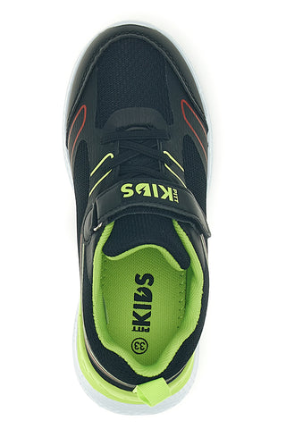 Schwarze Turnschuhe Pitt Kinder PK6857A