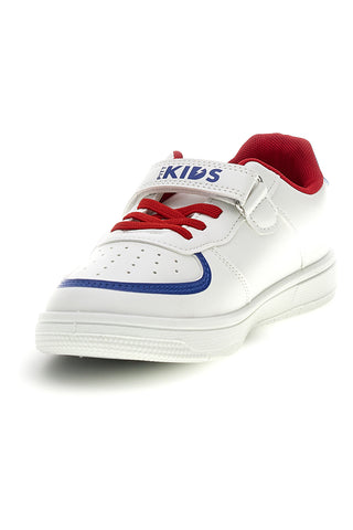 Sneakers bianca Pitt kids PK1871A