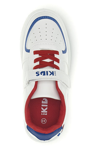 Sneakers bianca Pitt kids PK1871A