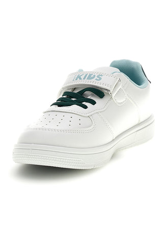 Sneakers bianca Pitt kids PK1871B