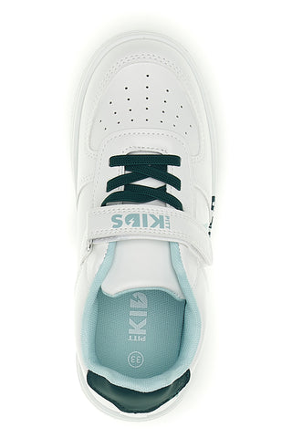 Sneakers bianca Pitt kids PK1871B