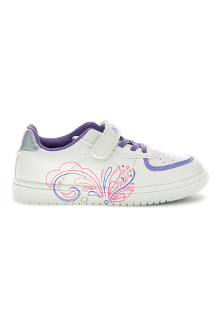 Sneakers bianca Pitt kids PK1871C