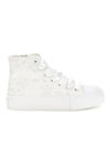 Sneakers Alte Bianche con Pizzo Grazie girl 155561