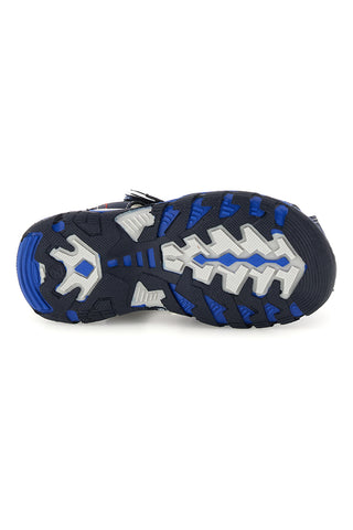Sandali blu con chiusura a strappo Pitt kids 15110