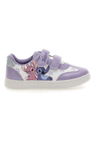 Sneakers lilla con stampa Stitch D6020146S