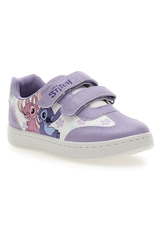 Sneakers lilla con stampa Stitch D6020146S