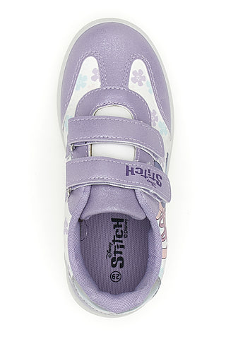 Sneakers lilla con stampa Stitch D6020146S