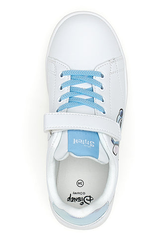 Sneakers bianche con stampa Stitch D6020175S