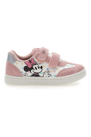 Sneakers rosa con stampa Minnie mouse D3010708S