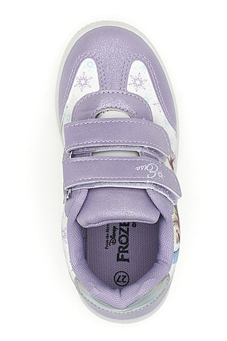 Lila Sneakers mit Frozen-Druck D4310651S