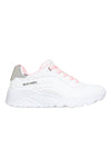 Sneakers bianche con platform Skechers Uno Lite Ombre Wave