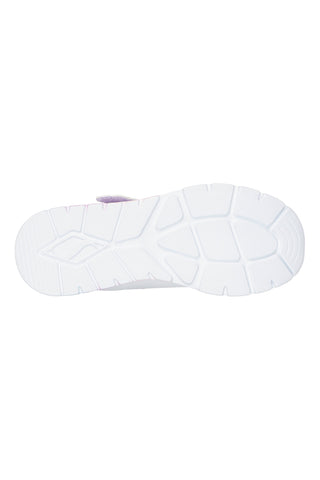 Sneakers bianche con strappo Skechers Uno Lite 2.0 Vivid Metallic