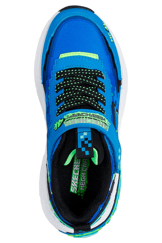 Sneakers blu con dettagli pixel e chiusura adattiva Skechers Mega-Craft 4K