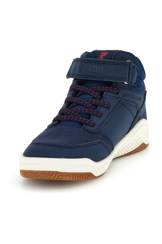 Sneakers alte blu con dettagli rossi e strappo Joma JTORCW2603