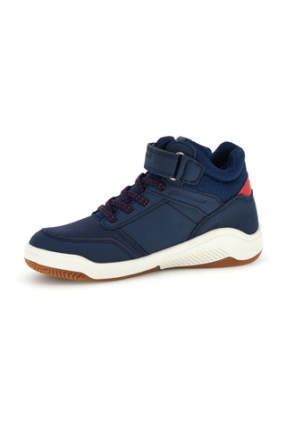 Sneakers alte blu con dettagli rossi e strappo Joma JTORCW2603