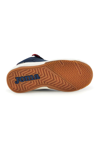 Sneakers alte blu con dettagli rossi e strappo Joma JTORCW2603