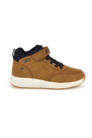 Hohe Sneaker in Lederoptik mit Klettverschluss und schwarzem Kragen von Joma JTERW2626V