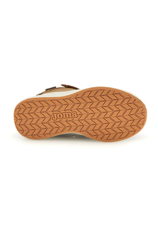 Hohe Sneaker in Lederoptik mit Klettverschluss und schwarzem Kragen von Joma JTERW2626V