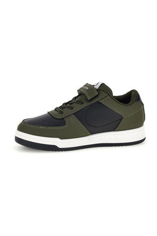 Sneakers verde militare e nero Sergio Tacchini STK6248