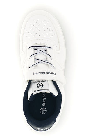 Sneakers bianche con dettagli blu Sergio Tacchini STK6248