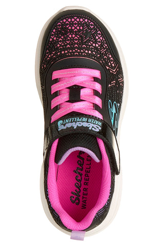 Sneakers sportive nere con strappo Skechers Bounder Pro Aqua Twirl