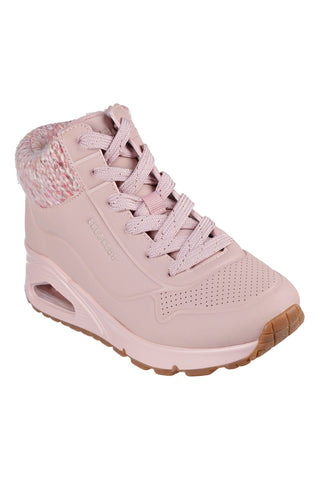 Stivaletti rosa con platform Skechers Uno Gen1 Darling Daze