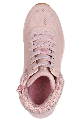 Stivaletti rosa con platform Skechers Uno Gen1 Darling Daze