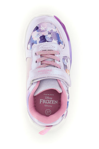 Lila Sneaker mit Leuchteffekten und Elsa- und Anna-Motiv aus „Die Eiskönigin“ D16305