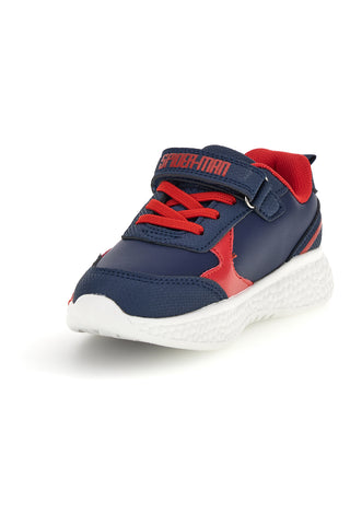 Sneakers blu e rosse con luci Spiderman M13063