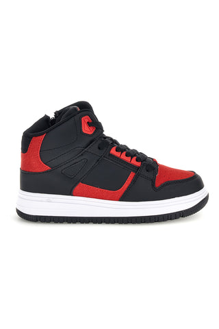 Sneakers alta Nero con cerniera Pitt Kids K191252