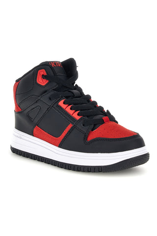Sneakers alta Nero con cerniera Pitt Kids K191252
