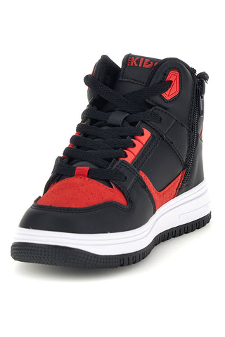 Sneakers alta Nero con cerniera Pitt Kids K191252