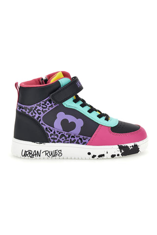 Sneakers alta Multicolore Pitt Kids K22186