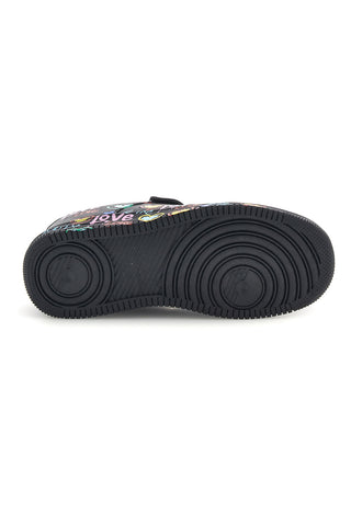 Sneakers nere con stampa cuori e scritte Love Pitt kids K1915622