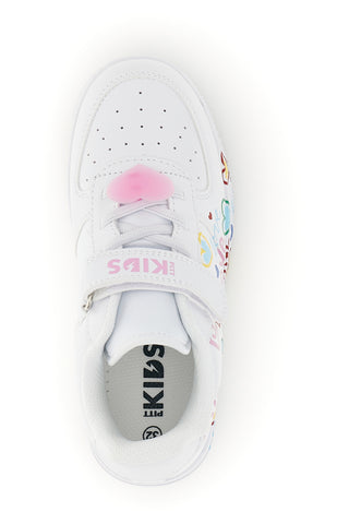 Sneakers Bianco con stampa Pitt Kids K1915622