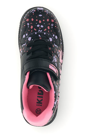Sneakers Nero con stampa Pitt Kids K23670