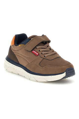 Sneakers marroni con dettagli arancioni Levi's Vorl0032S