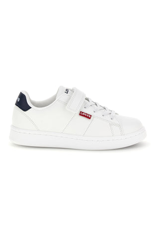 Sneakers bianche con dettagli blu Levi's Vave026