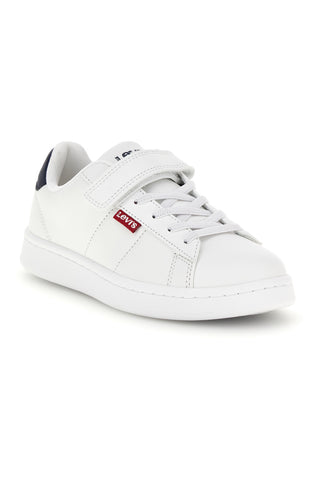Sneakers bianche con dettagli blu Levi's Vave026