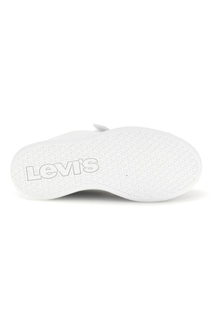 Sneakers bianche con dettagli blu Levi's Vave026