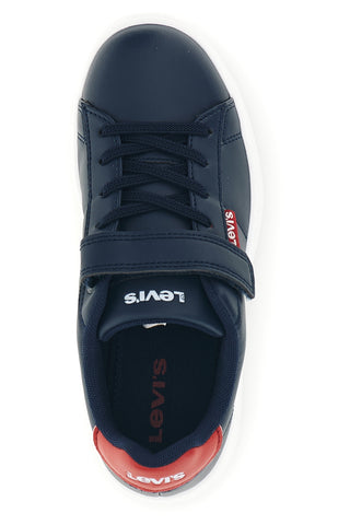 Sneakers blu con dettagli bianchi Levi's Vave026