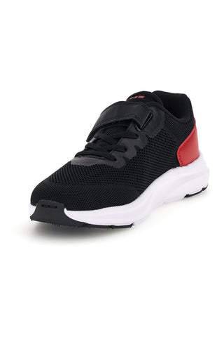 Sneakers nere e rosse in mesh Levi's Hudson 20T