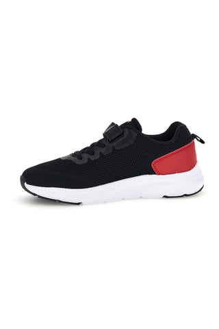 Sneakers nere e rosse in mesh Levi's Hudson 20T